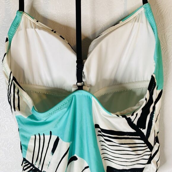 Trina Turk Sz 6 One Piece Swimsuit - Picture 8 of 11